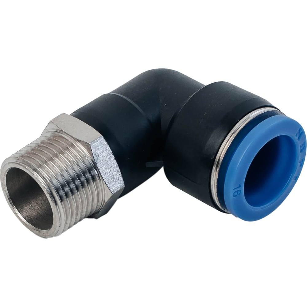 Изображение товара Пневматический фитинг NBPT PL 16-M22x1.5 угловой для пневмосистем