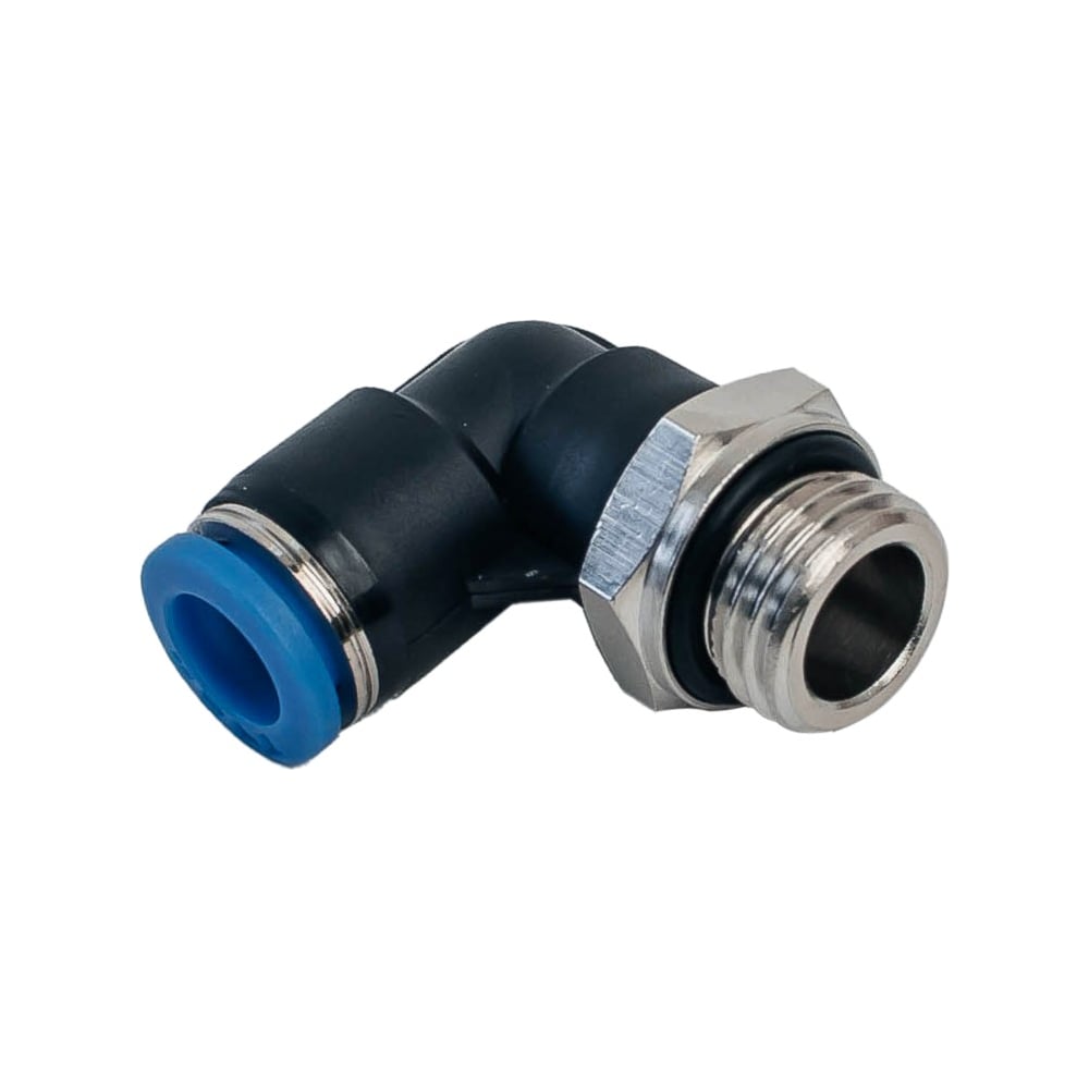 Изображение товара Фитинг пневматический NBPT PL 12-03-G 3/8М-12 мм угловой