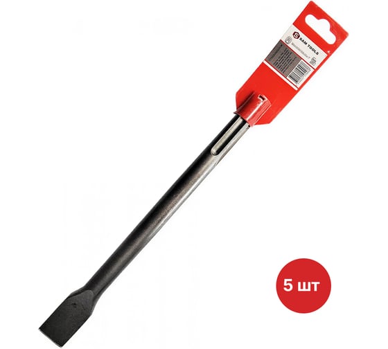 Изображение товара Зубило SAMGRUPP SDS-max 18х25х400 мм АРМАТА 5 шт SAMC-051125400-5