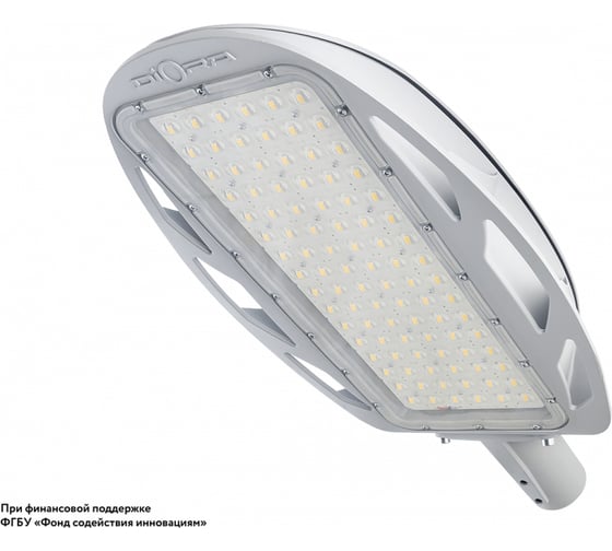 Изображение товара Светодиодный светильник DIORA Skat Glass 150/24000 ШК 24000лм 150Вт 4000K IP66 0,95PF 70Ra Kп<1 консоль DSG150-ShK-4K-C