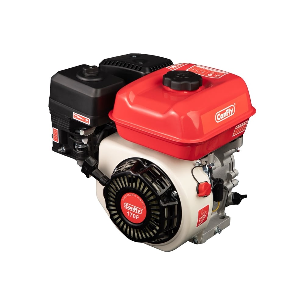 Изображение товара Двигатель CanFly 170F 720493 бензиновый четырехтактный мощный для техники