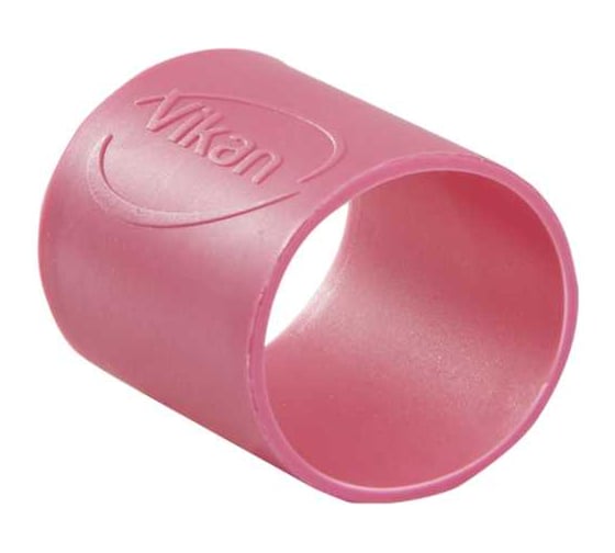 Изображение товара Силиконовое цветокодированное кольцо Vikan 5 шт, D26 мм, розовый цвет 98011