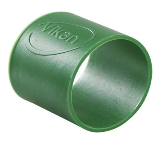 Изображение товара Силиконовое цветокодированное кольцо Vikan 5 шт, D26 мм, зеленый цвет 98012