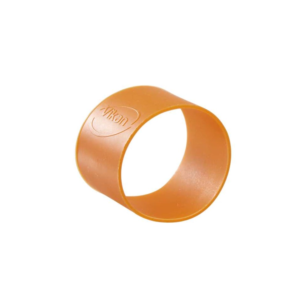 Изображение товара Силиконовое цветокодированное кольцо Vikan 5 шт, D40 мм, оранжевый