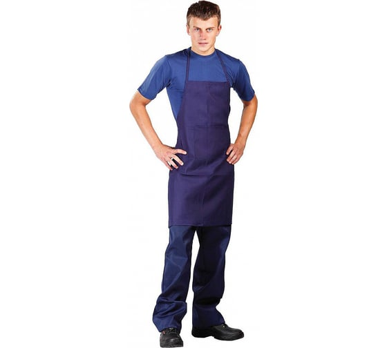 Изображение товара Фартук с грудкой Факел темно-синий 87469602