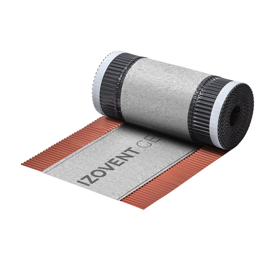 Изображение товара Аэроэлемент конька и хребта 4Roof IZOVENT GEO 5х0,310 м для натуральной черепицы