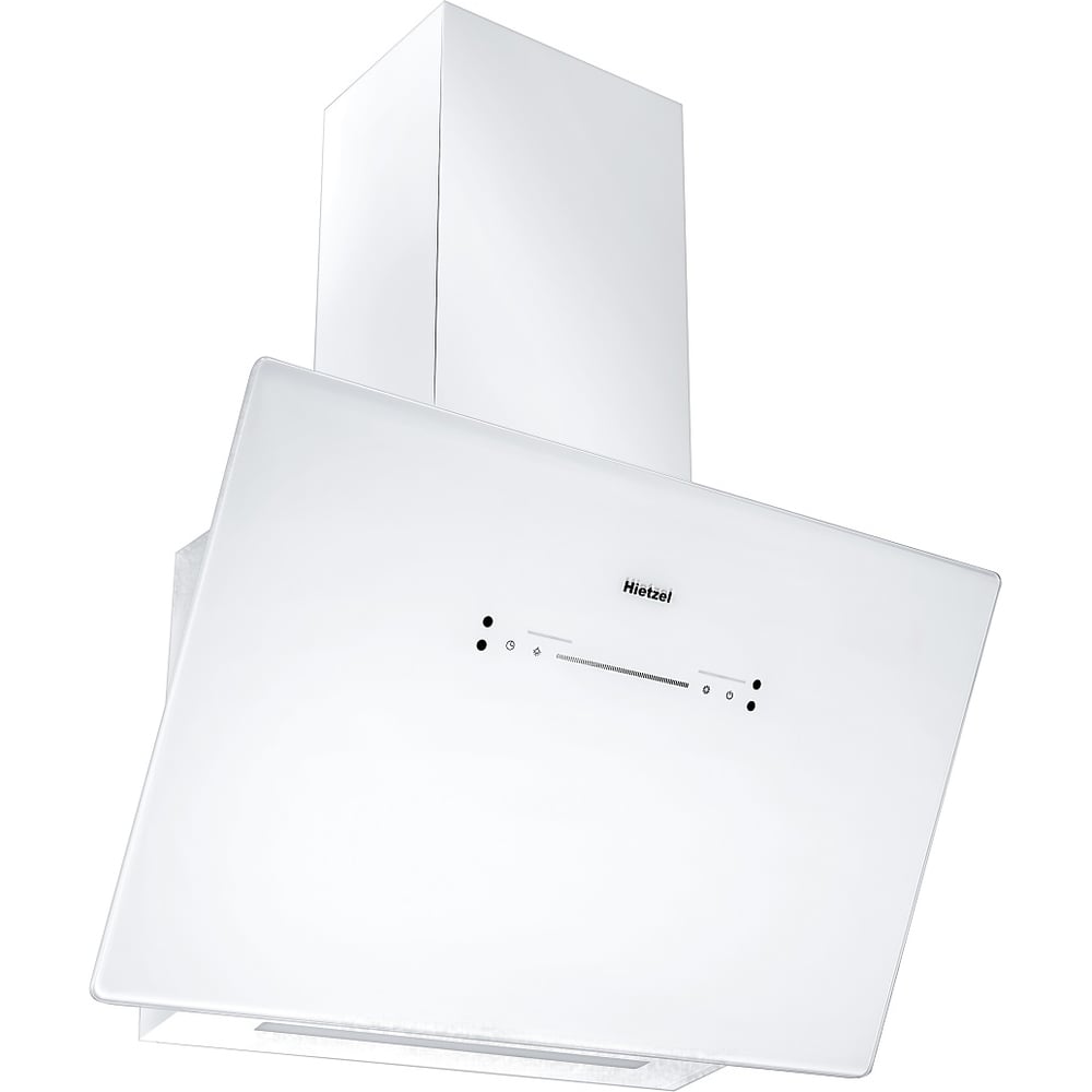 Изображение товара Кухонная вытяжка наклонная Hietzel CHV 6022S WH H78 современный дизайн