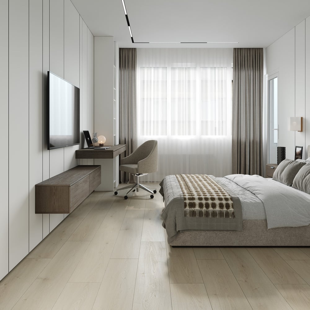 Изображение товара Плитка FLOORWOOD SPC Quantum 0,5 4V Дуб Миллер 1220х228х5 мм