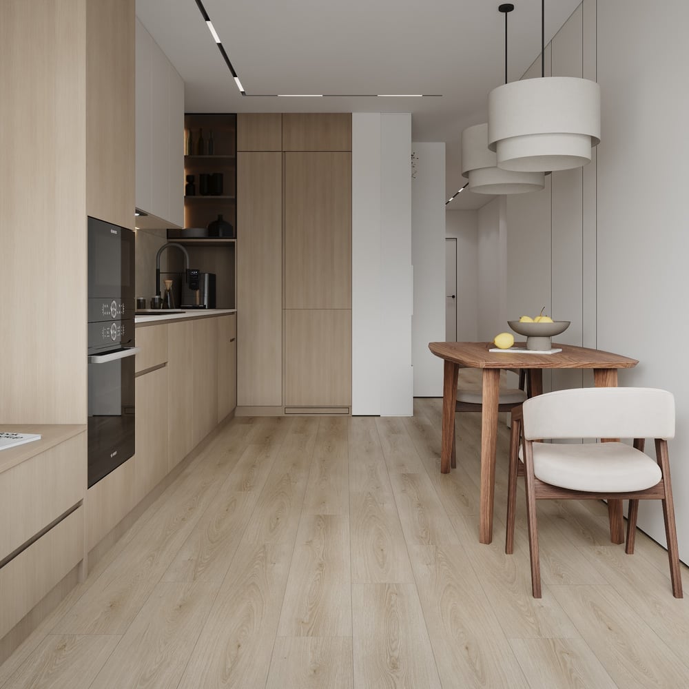 Изображение товара Плитка FLOORWOOD SPC Quantum 0,5 4V для пола и стен, дуб Тэйлор, влагостойкая, 2,23 кв.м