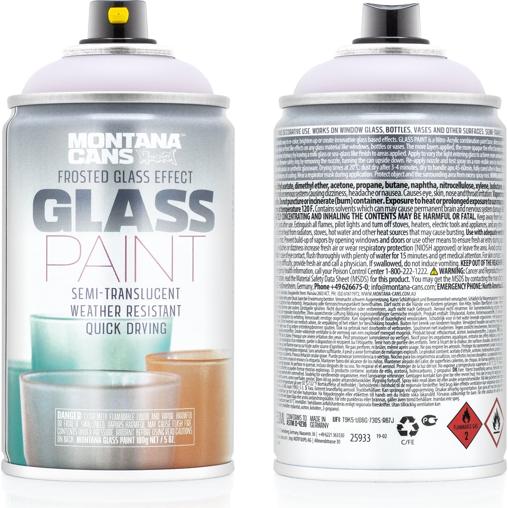 Краска Montana геотекстиль для садовых работ легких дорог и стоянок x glass