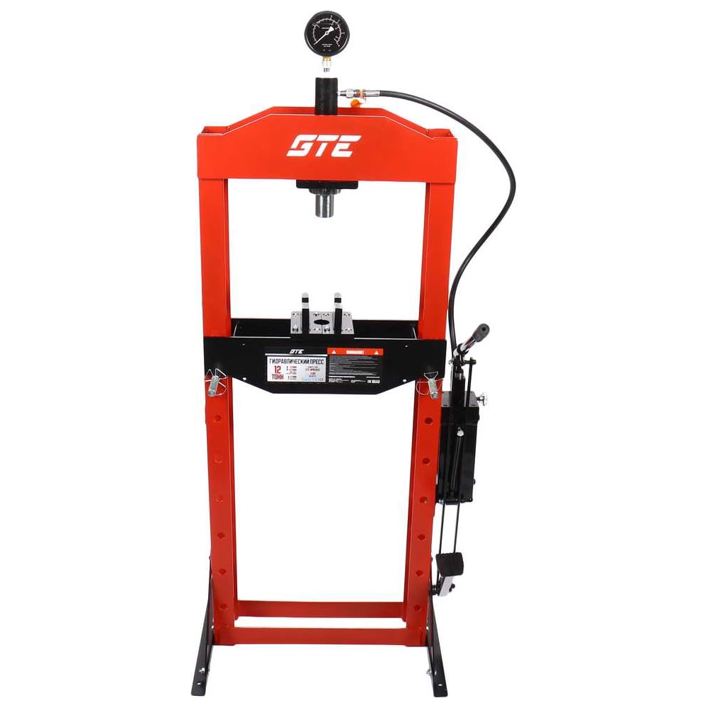 Изображение товара Пресс напольный гидравлический с ножным и ручным приводом GTE 12т/1 GTE-HPN13012