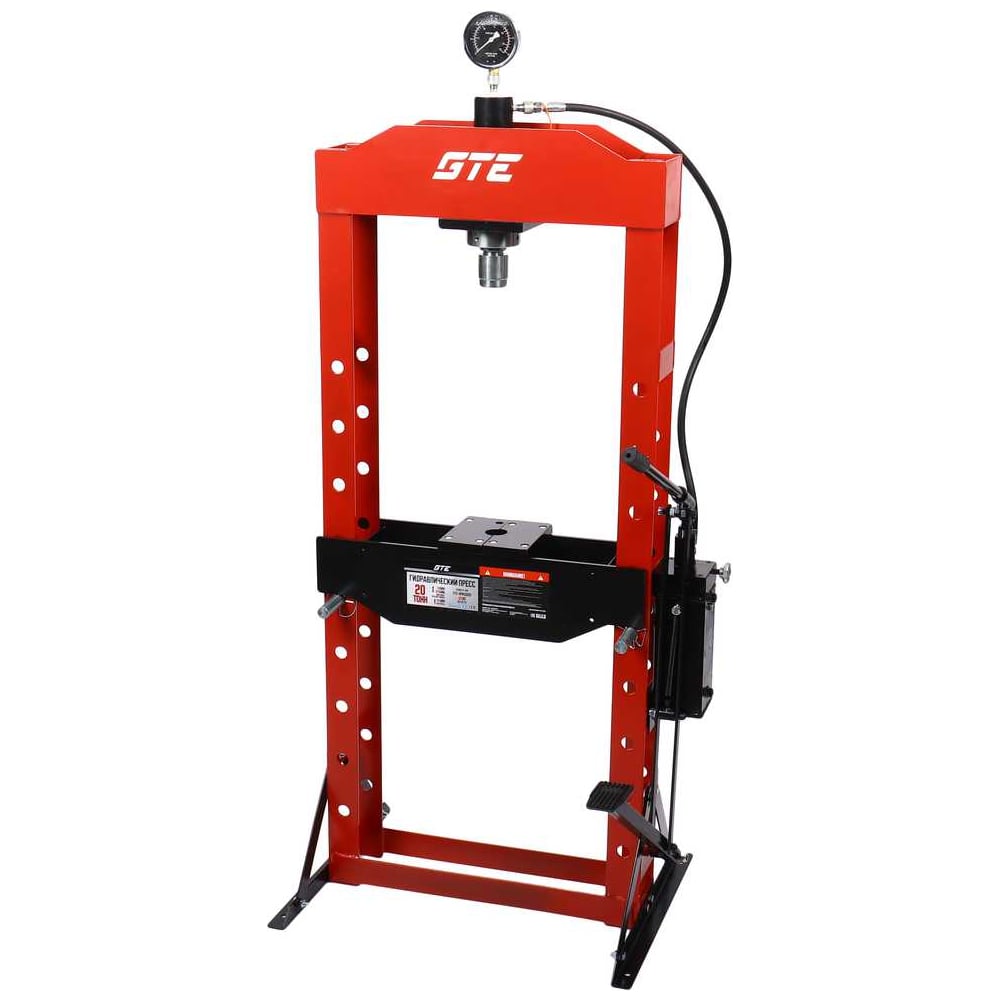 Изображение товара Гидравлический напольный пресс GTE 20т/1 модель HPN13020 профессиональный мощный