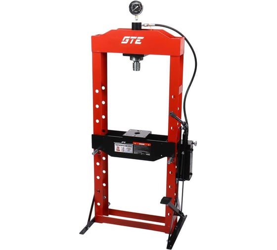 Изображение товара Пресс напольный гидравлический с ножным и ручным приводом GTE 20т/1 GTE-HPN13020