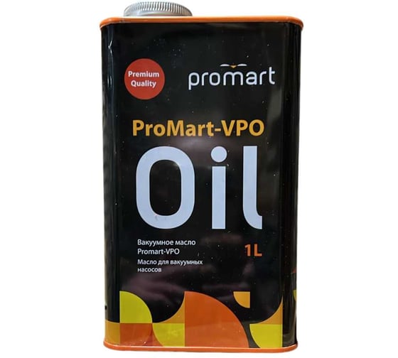 Изображение товара Масло для вакуумных насосов Promart VPO 1л металлическая канистра ProMart-VPO (1л) M