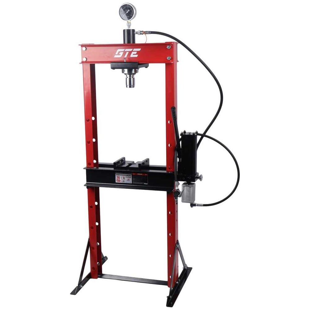 Изображение товара Пневмогидравлический пресс GTE 20т/1 модель GTE-HPP13020 для промышленной обработки