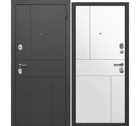 Изображение товара Дверь DIVA Формен Ф-16 2050х960, правая, графит/белый матовый УТ-00084440