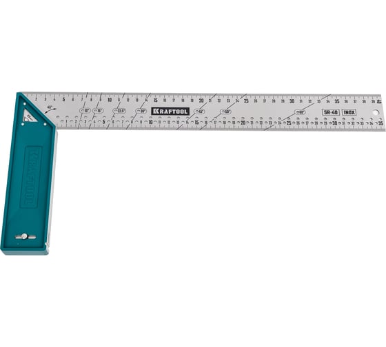 Изображение товара Высокоточный разметочный столярный угольник KRAFTOOL SR-40, 400 мм 3449-40