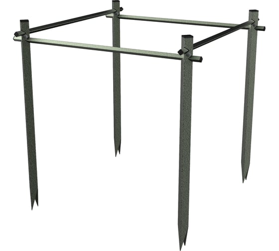 Изображение товара Ограждение GRILLUX Unit зеленое, 800x800 мм ВЗР2528-01