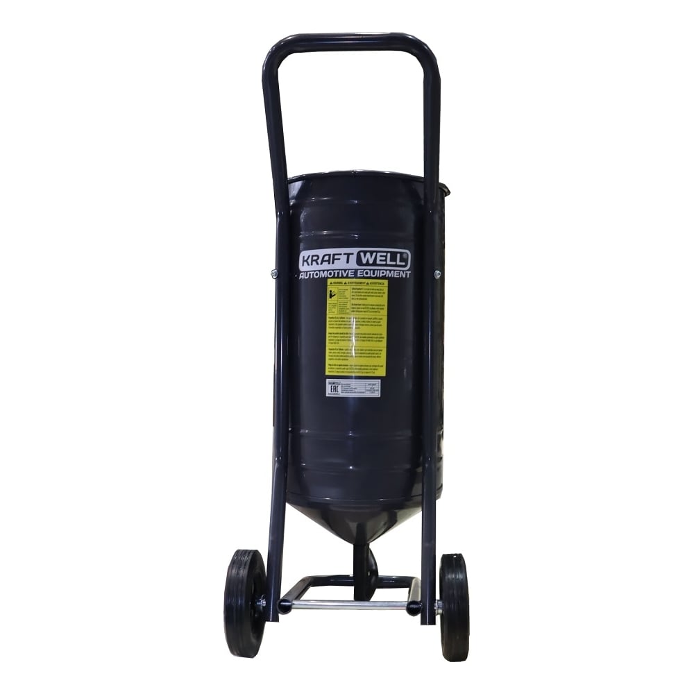 Изображение товара Пескоструйная установка KraftWell 28 л профессиональная для очистки памятников