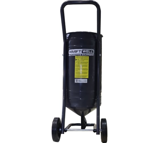 Изображение товара Установка пескоструйная KraftWell 28 л открытый бак арт. KRW-SB28T