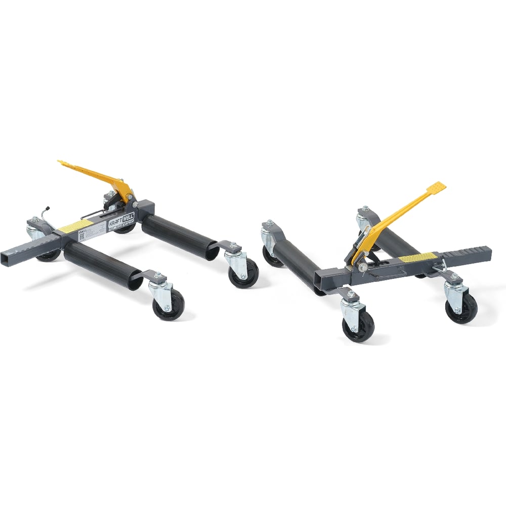 Изображение товара Тележка механическая для перемещения автомобиля KraftWell арт KRW-CDM