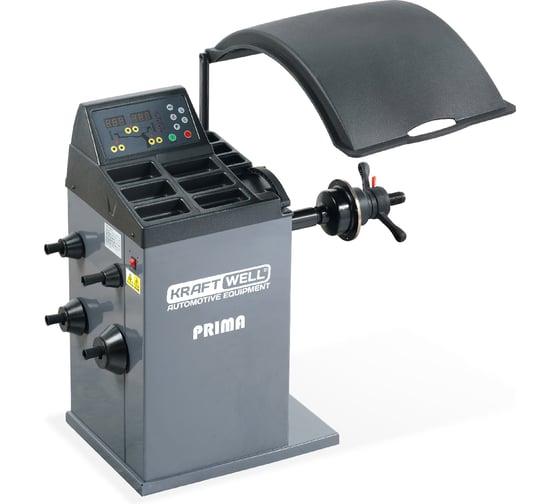 Изображение товара Балансировочный станок с ручным вводом параметров KraftWell лазер арт. PRIMA