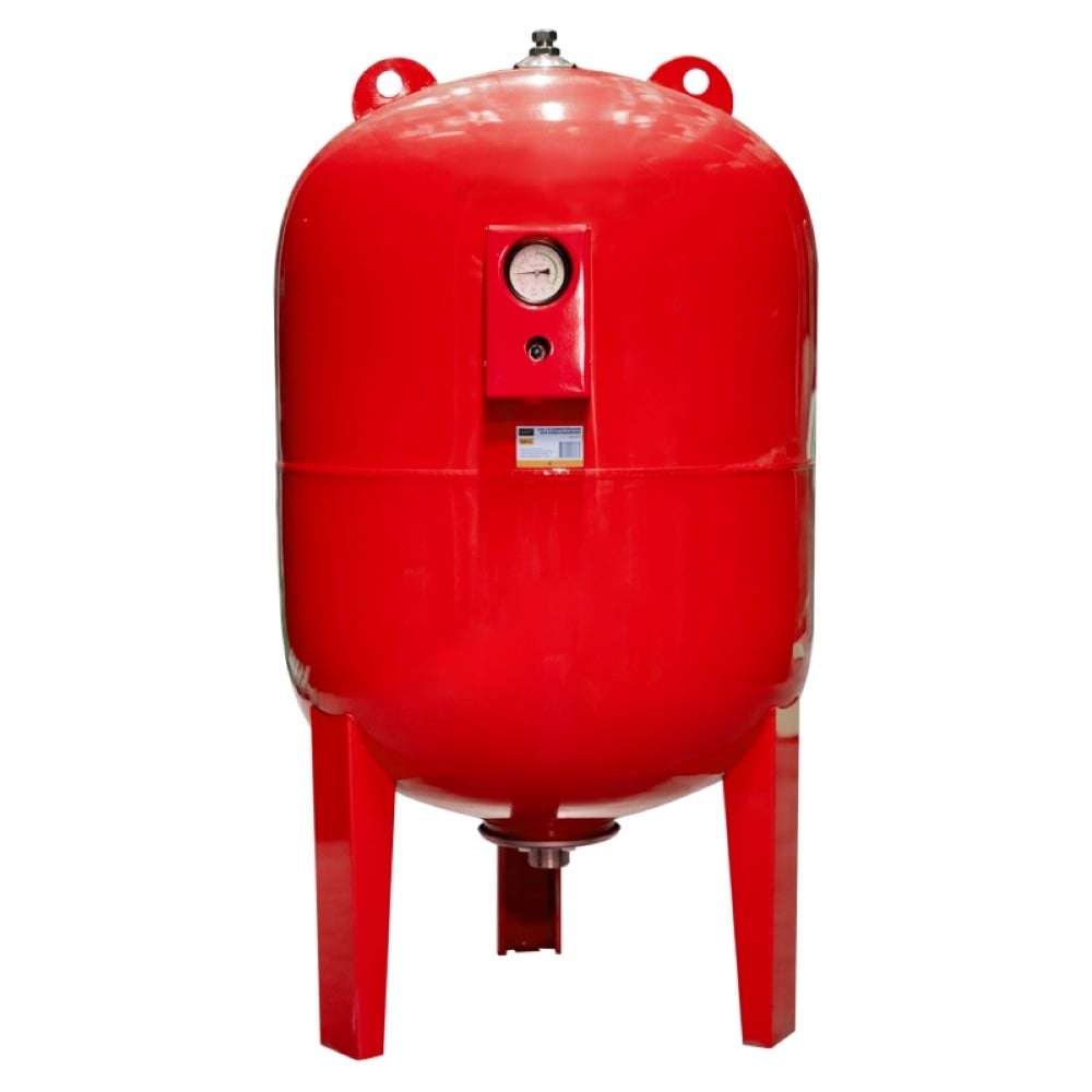 Изображение товара Бак расширительный VRT 200л для систем отопления, вертикальный, напольный, с манометром