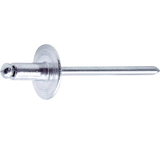 Изображение товара Заклепка вытяжная STALMAX LZV-WE 4,8х16 Al/St с выпуклой шляпкой и экс. увеличенным полем 16 мм (арт. 10478) алюминий/сталь (уп. 250 шт) 10478-023