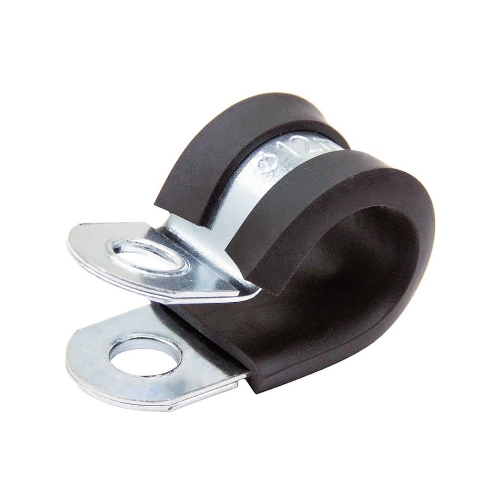 Изображение товара Хомут-скоба STALMAX LC-RUBBER 15/15 с виброгасителем (арт. 11738) оц. сталь (уп. 100 шт) 11738-023