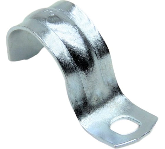 Изображение товара Скоба однолапковая STALMAX L-SMO 10-11 мм металлическая для труб, металлорукава и кабеля (арт. 11389) оц. сталь (уп. 3000 шт) 11389-023