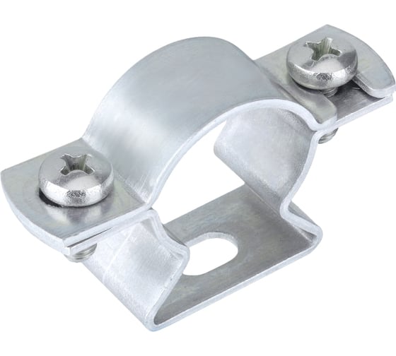 Изображение товара Скоба монтажная STALMAX L-SD 26,5-33 1 дистанционная (арт. 12052) оцинкованная сталь (уп. 250 шт) 12052-023