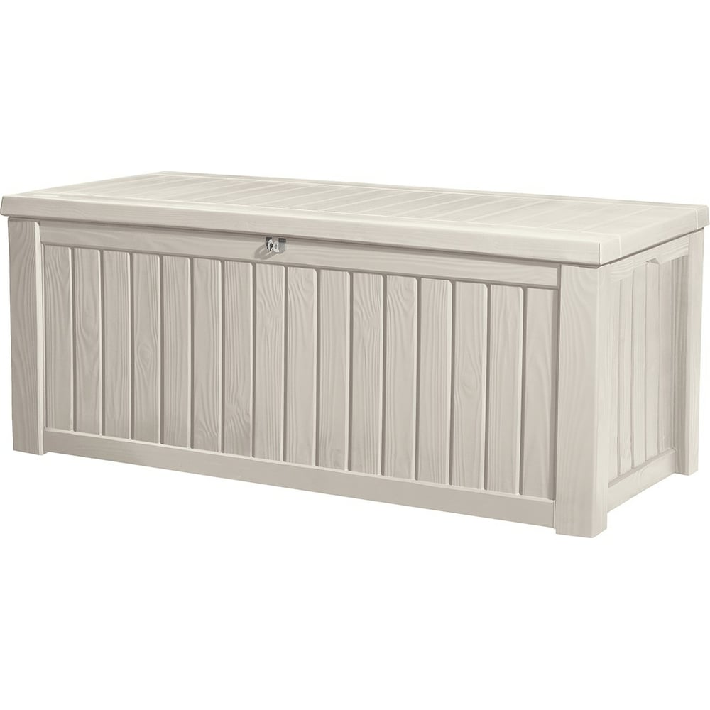 Изображение товара Сундук Keter ROCKWOOD STORAGE BOX 570 L бежевый 250185 Изображение товара Сундук Keter ROCKWOOD STORAGE BOX 570 L бежевый 250185