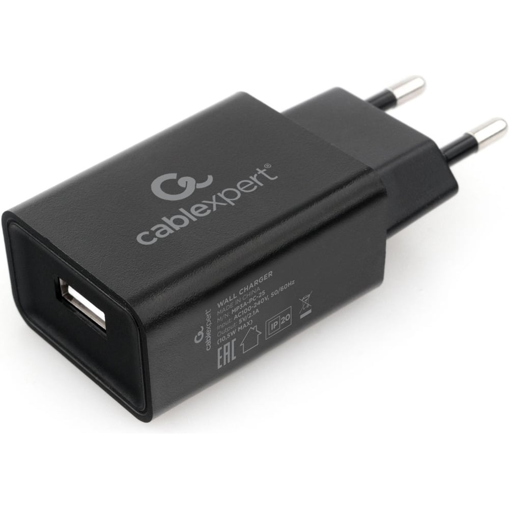 Изображение товара Адаптер питания Cablexpert MP3A-PC-25 2A USB 1 порт