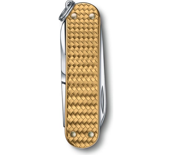 Изображение товара Нож-брелок Victorinox Classic SD Precious Alox Brass Gold 0.6221.408G