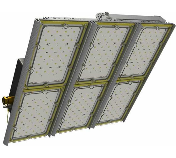 Изображение товара Комплект светодиодных светильников тройной DIORA Diora Unit Ex 150/18000 К60 54000лм 450Вт 4000K IP66 0,98PF 70Ra Кп<1 лира DUEx150K30-4K-L-3Kt-2