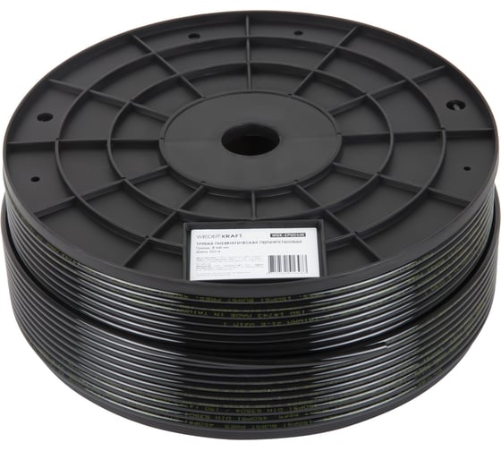 Изображение товара Трубка пневматическая прямая 4x6 мм катушка 200 м WIEDERKRAFT WDK-SPU0406