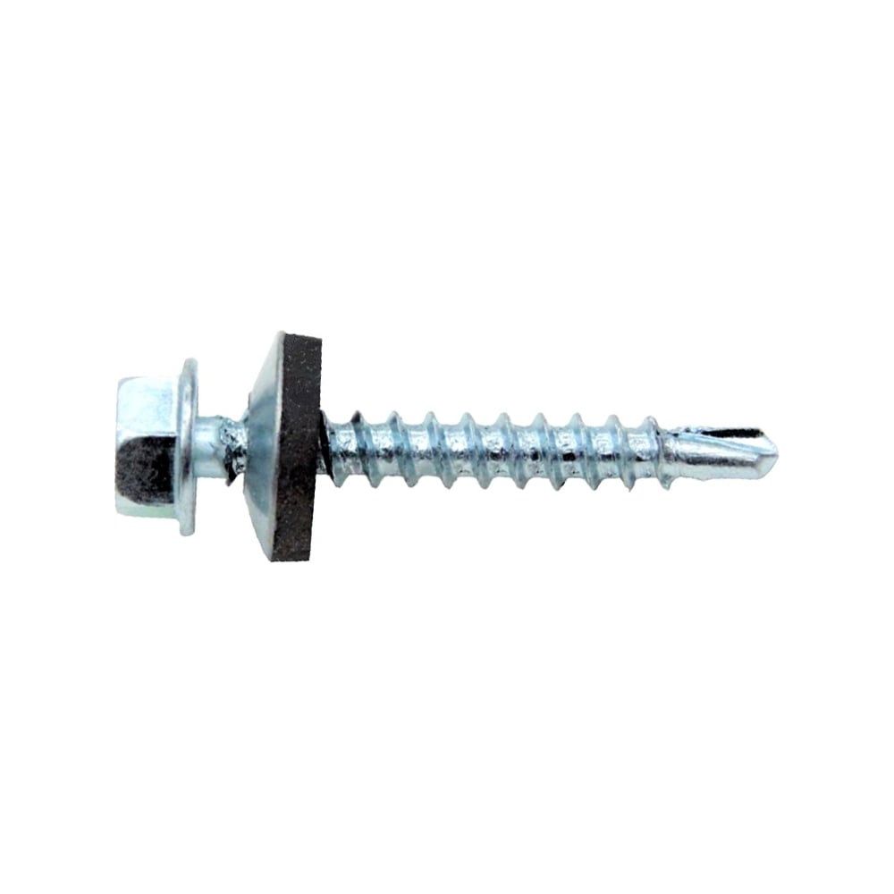 Изображение товара Саморез кровельный STALMAX LSR-W 4,8х29 с пресс-шайбой цинк 500 шт