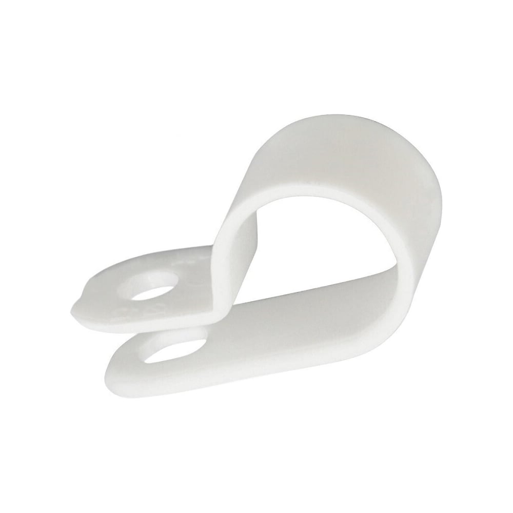 Изображение товара Клипса для крепления кабеля STALMAX LE-SW 12 мм белый нейлон 500 шт