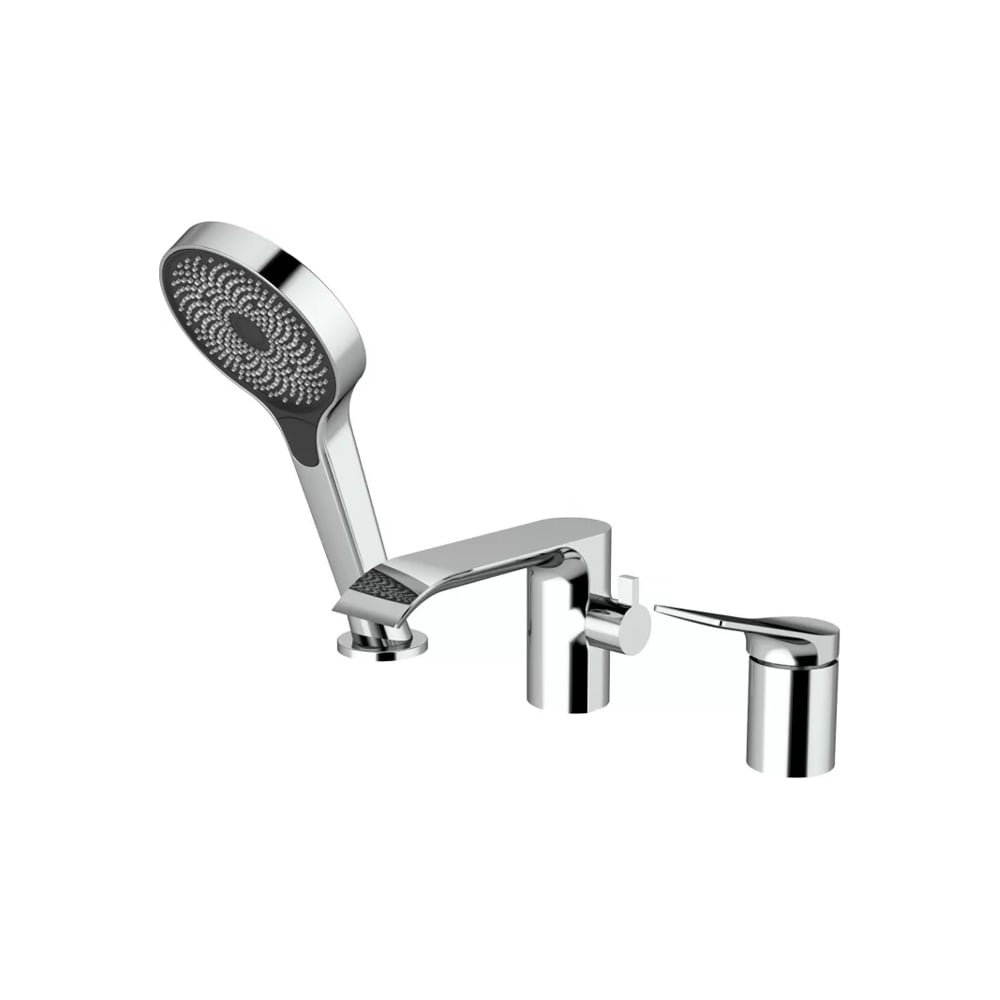 Изображение товара Смеситель для ванны ViEiR водопад хром однорычажный монтаж на борт ванны