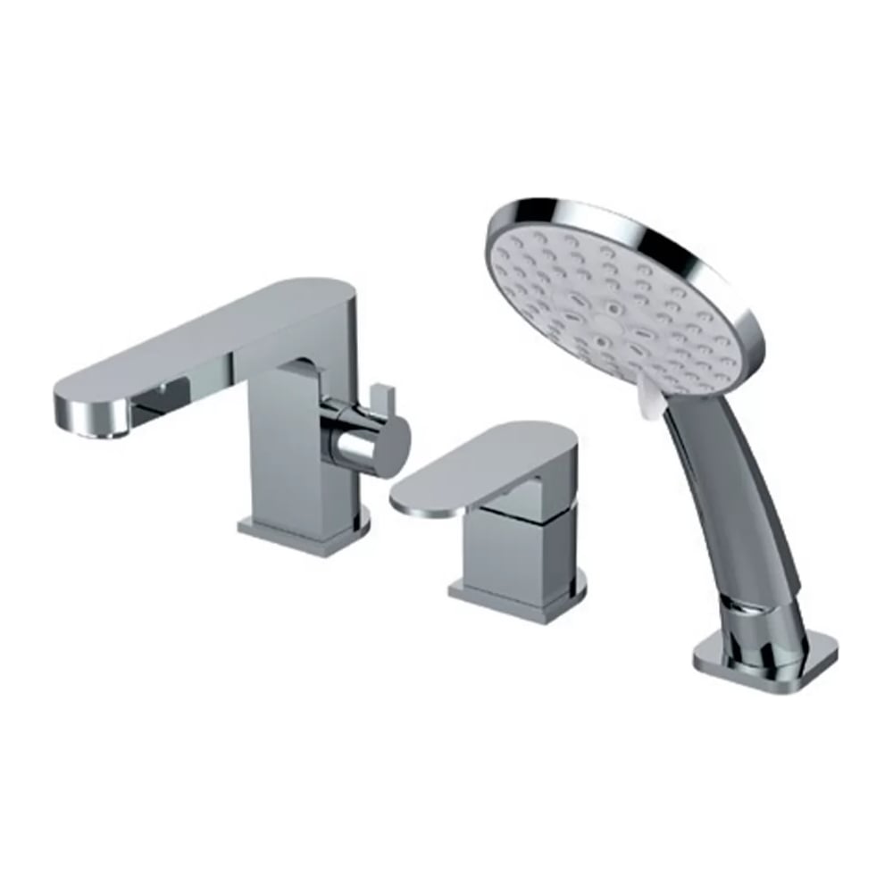 Изображение товара Смеситель ViEiR однорычажный на борт ванны с ручным душем V283532