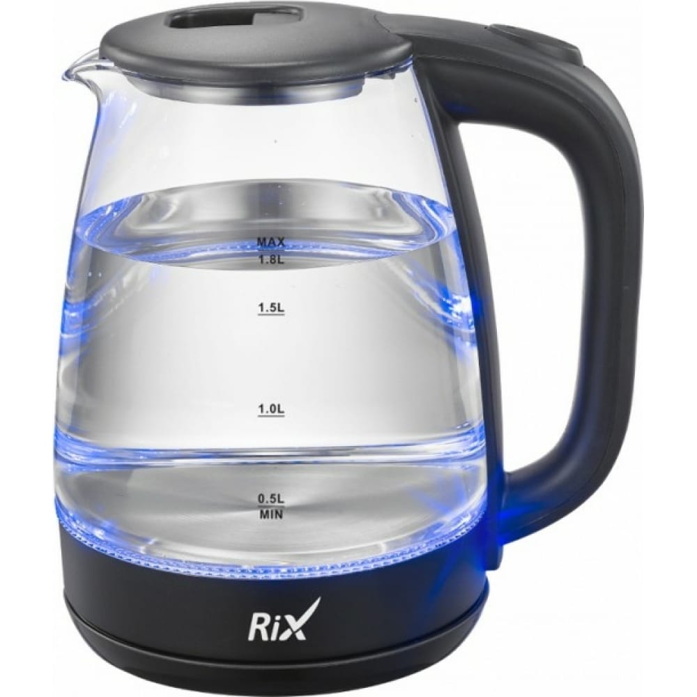 Электрический чайник RIX, цвет черный 46438 RKT-1820G - фото 1