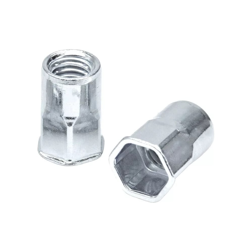 Изображение товара Заклепка-гайка STALMAX полушестигранная М8х16 с уменьшенным бортиком 250 шт