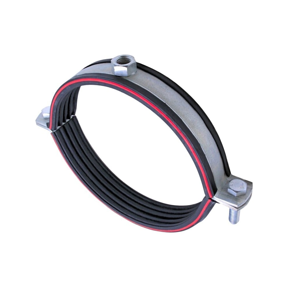 Изображение товара Хомут трубный STALMAX LCP-HS 260-274 (10) для сверхвысоких нагрузок (4,0х40) с виброгасителем и гайкой М16 (арт. 11449) оцинкованная сталь (уп.15 шт) 11449-023