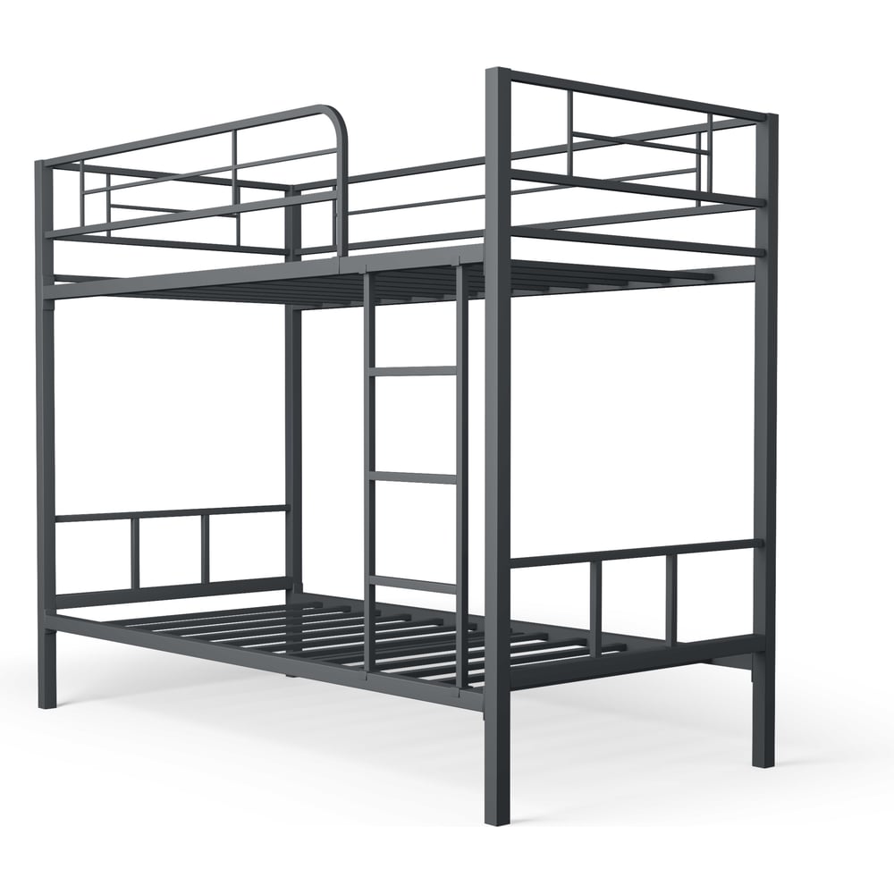 Изображение товара Кровать Redford Севилья-2 двухъярусная металлическая черная 90х190 см