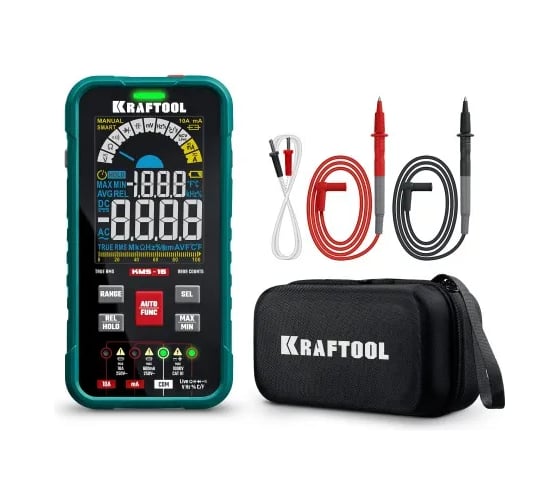 Изображение товара Смарт-мультиметр цифровой KRAFTOOL KMS-15 59870