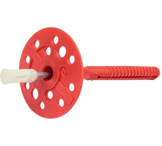 Изображение товара Дюбель гриб для теплоизоляции STALMAX LDT-M 10х260 с металлическим гвоздем и термоголовкой (арт. 12252) PE (уп. 150 шт) 12252-023