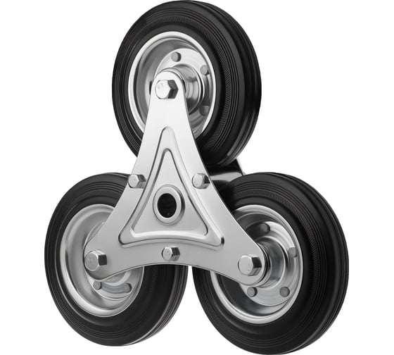 Изображение товара Блок трехколесный TC 63 (160 мм; 130 кг; стальной обод) А5 1000489