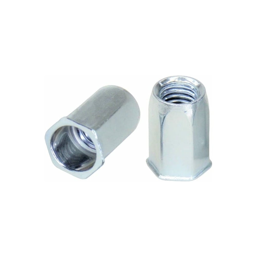 Изображение товара Заклепка-гайка шестигранная с уменьшенным бортиком 5х14,5 оцинкованная STALMAX