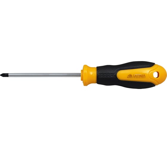 Изображение товара Отвертка Ultima, кожаная рукоятка, PZ2x100 мм, магнит 124040