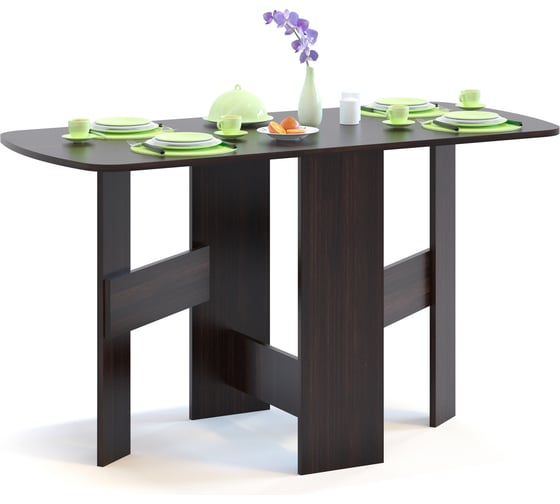 Изображение товара Раскладной стол СОКОЛ венге СП-10.1 СП10В5